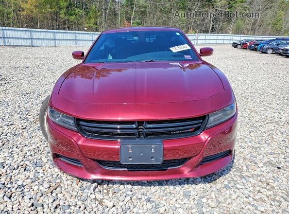 2C3CDXBG0MH624522 2021 DODGE CHARGER Burgundy Front view