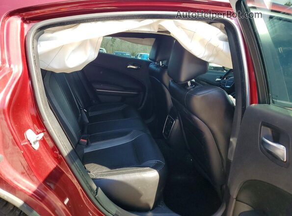 2C3CDXBG0MH624522 2021 DODGE CHARGER Burgundy Rear seats view
