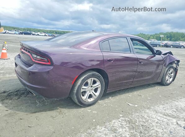 2C3CDXBG0MH624763 2021 DODGE CHARGER Purple Հետևի աջ