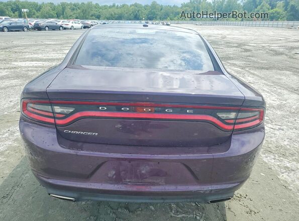 2C3CDXBG0MH624763 2021 DODGE CHARGER Purple Հետևի տեսք