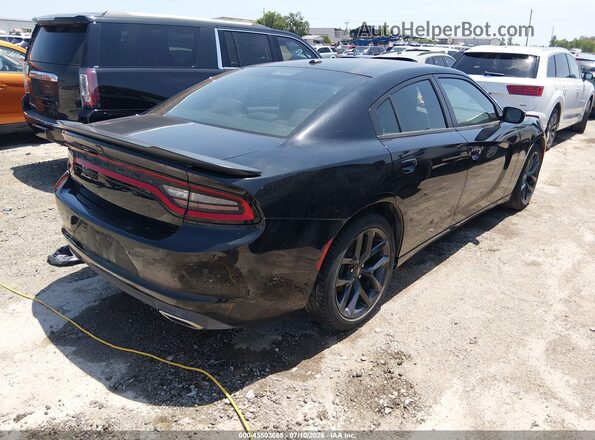 2C3CDXBG0MH633768 2021 DODGE CHARGER Black უკანა მარჯვენა