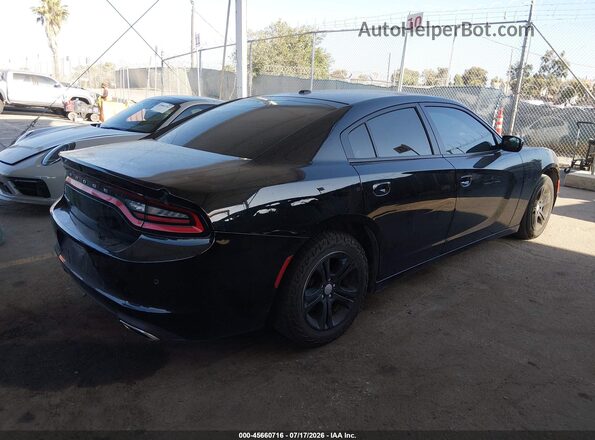 2C3CDXBG0MH642230 2021 DODGE CHARGER Black Հետևի աջ