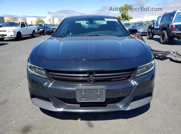2C3CDXBG0MH642468 2021 DODGE CHARGER Black Front view