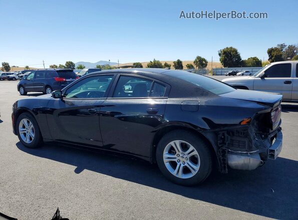 2C3CDXBG0MH642468 2021 DODGE CHARGER Black Rear left
