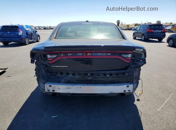 2C3CDXBG0MH642468 2021 DODGE CHARGER Black Rear view