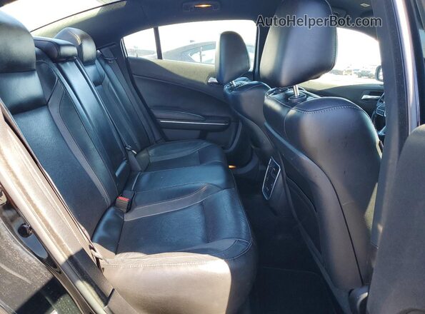 2C3CDXBG0MH642468 2021 DODGE CHARGER Black Rear seats view