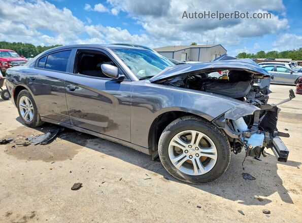 2C3CDXBG0NH118884 2022 DODGE CHARGER Charcoal Передня права чверть