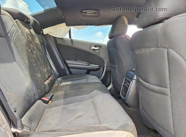 2C3CDXBG0NH118884 2022 DODGE CHARGER Charcoal Вид задніх сидінь