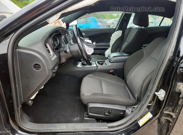 2C3CDXBG0NH192564 2022 DODGE CHARGER Black Vista interior delantera