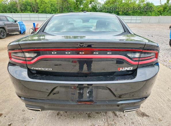 2C3CDXBG0NH192564 2022 DODGE CHARGER Black Vista trasera