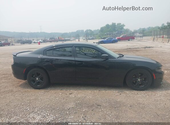 2C3CDXBG0NH197117 2022 DODGE CHARGER Black Rear interior view