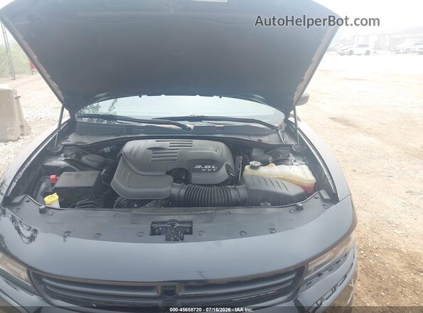 2C3CDXBG0NH197117 2022 DODGE CHARGER Black Rear view