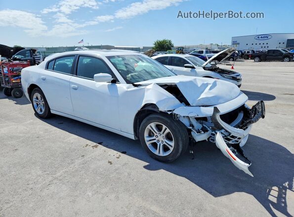 2C3CDXBG0NH201912 2022 DODGE CHARGER Белый Передняя правая четверть
