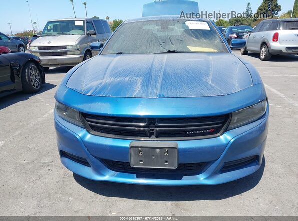 2C3CDXBG0NH220069 2022 DODGE CHARGER Синий Вид щитка приборов