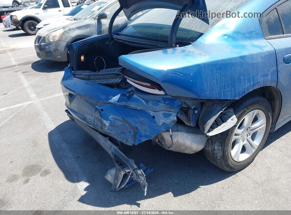 2C3CDXBG0NH220069 2022 DODGE CHARGER Синий Вид спереди