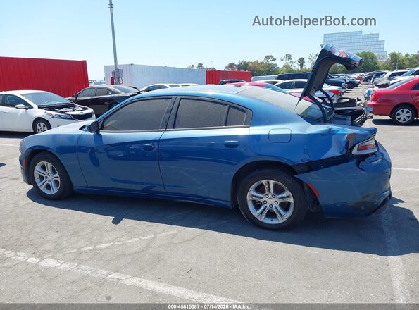 2C3CDXBG0NH220069 2022 DODGE CHARGER Синий Панорамный вид салона 360°