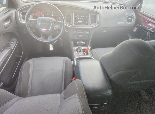 2C3CDXBG0NH235297 2022 DODGE CHARGER Purple წინა პანელის ხედი