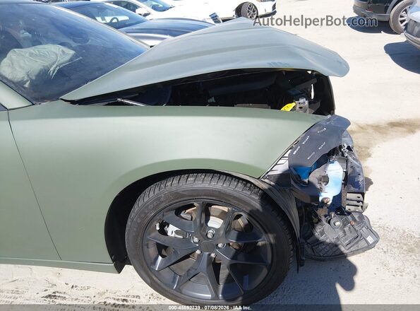 2C3CDXBG0NH243903 2022 DODGE CHARGER Green წინა ხედი