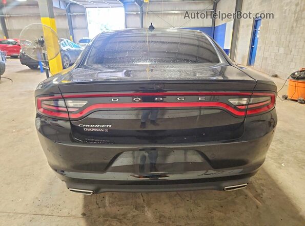 2C3CDXBG0PH515563 2023 DODGE CHARGER Черный Вид сзади