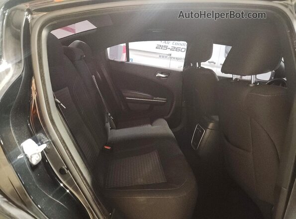 2C3CDXBG0PH515563 2023 DODGE CHARGER Черный Вид задних сидений
