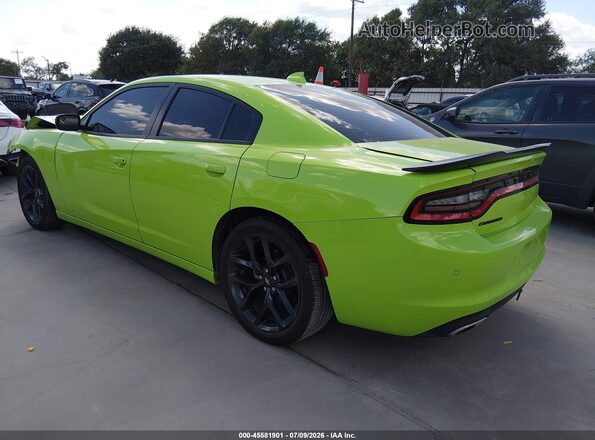 2C3CDXBG0PH535554 2023 DODGE CHARGER Green უკანა მარცხენა