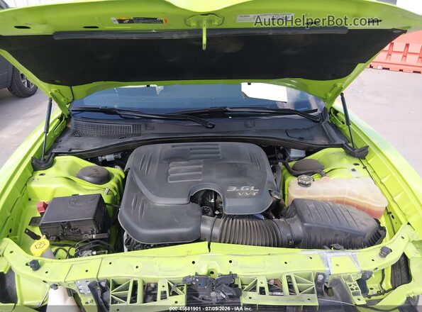 2C3CDXBG0PH535554 2023 DODGE CHARGER Green უკანა ხედი