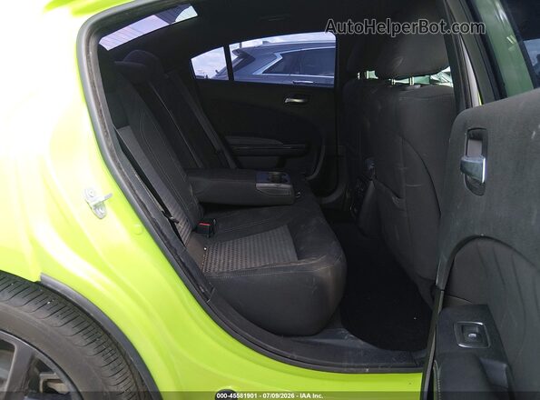 2C3CDXBG0PH535554 2023 DODGE CHARGER Green VIN კოდის სტიკერის ხედი