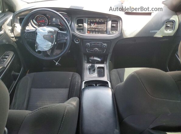 2C3CDXBG0PH632317 2023 DODGE CHARGER Black Dashboard view