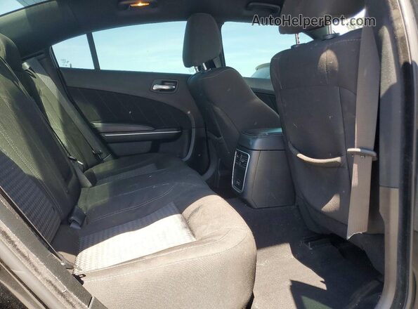 2C3CDXBG0PH632317 2023 DODGE CHARGER Black Rear seats view