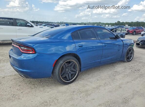 2C3CDXBG0PH675099 2023 DODGE CHARGER Blue Rear right