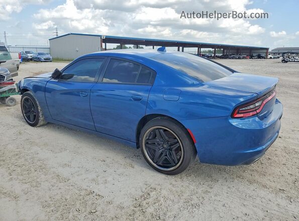 2C3CDXBG0PH675099 2023 DODGE CHARGER Blue Rear left