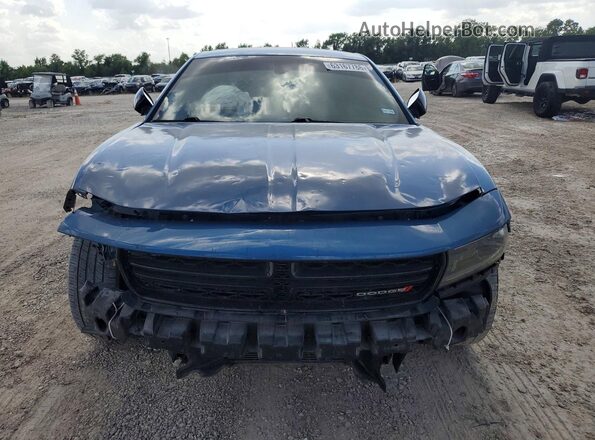 2C3CDXBG0PH675099 2023 DODGE CHARGER Blue Front view