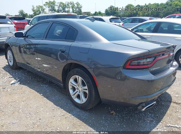 2C3CDXBG0PH698754 2023 DODGE CHARGER Серый Задняя левая четверть