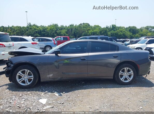 2C3CDXBG0PH698754 2023 DODGE CHARGER Серый Панорамный вид салона 360°