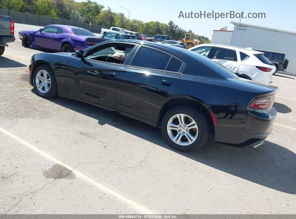 2C3CDXBG1GH228698 2016 DODGE CHARGER Black Հետևի ձախ