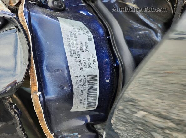 2C3CDXBG1HH517503 2017 DODGE CHARGER Blue Engine compartment view