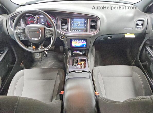 2C3CDXBG1HH630206 2017 DODGE CHARGER Черный Вид панели приборов