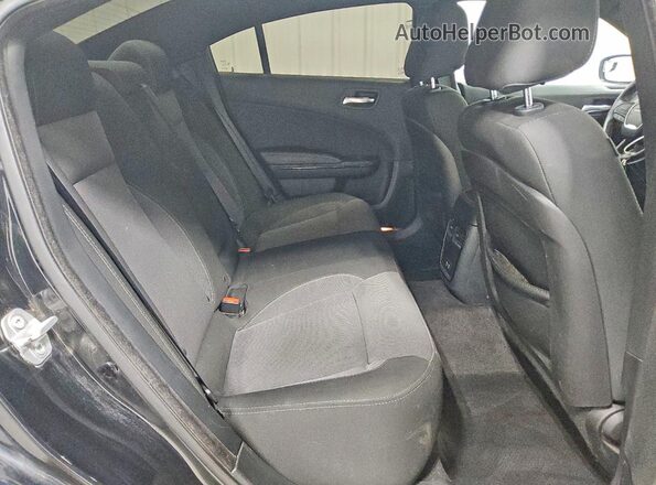 2C3CDXBG1HH630206 2017 DODGE CHARGER Черный Вид задних сидений