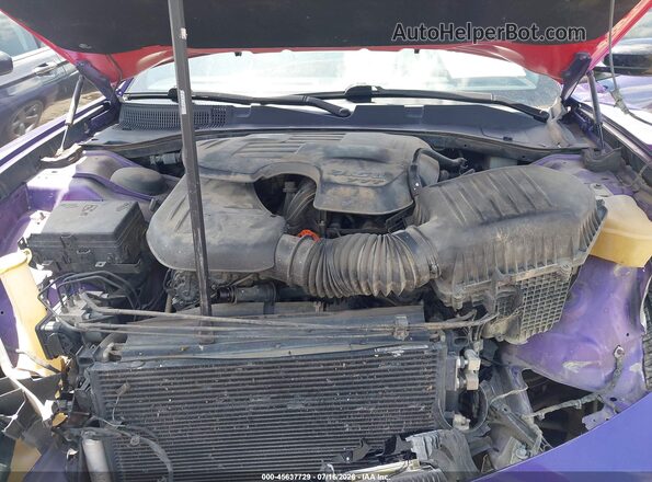 2C3CDXBG1JH307182 2018 DODGE CHARGER Фиолетовый Вид сзади