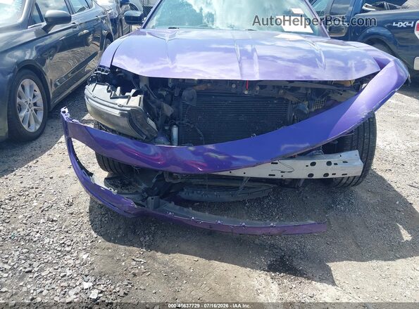 2C3CDXBG1JH307182 2018 DODGE CHARGER Фиолетовый Вид спереди