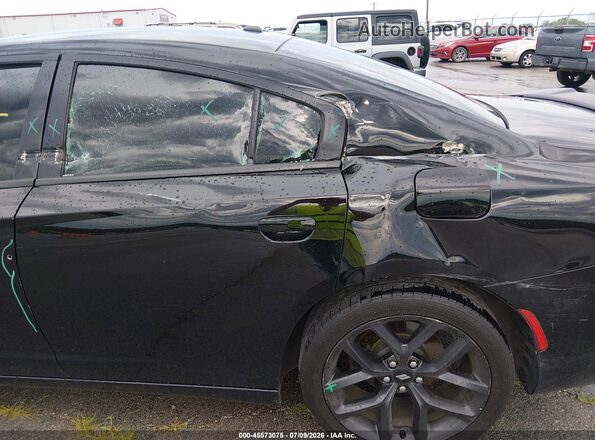 2C3CDXBG1KH505049 2019 DODGE CHARGER Black წინა ხედი