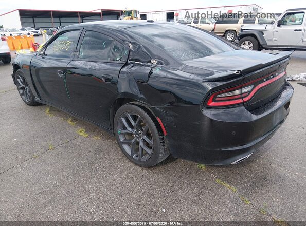 2C3CDXBG1KH505049 2019 DODGE CHARGER Black უკანა მარცხენა