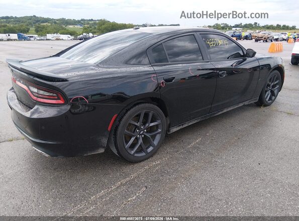 2C3CDXBG1KH505049 2019 DODGE CHARGER Black უკანა მარჯვენა