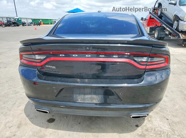 2C3CDXBG1KH599403 2019 DODGE CHARGER Black Հետևի տեսք