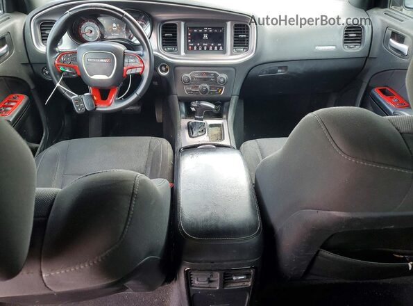 2C3CDXBG1KH599403 2019 DODGE CHARGER Black Առջևի վահանակի տեսք