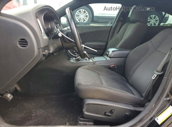 2C3CDXBG1KH599403 2019 DODGE CHARGER Black Սալոնի դիմացի տեսք