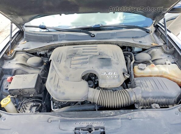 2C3CDXBG1KH599403 2019 DODGE CHARGER Black Սալոնի հետևի տեսք