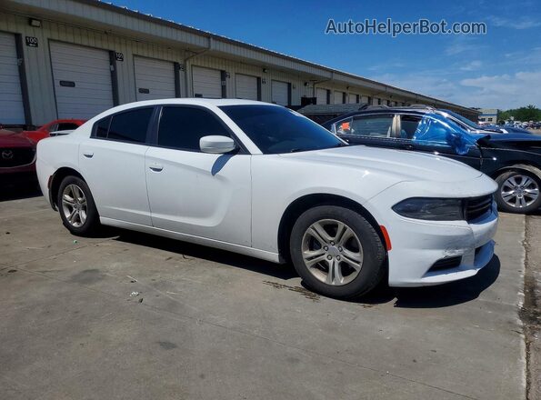 2C3CDXBG1KH720060 2019 DODGE CHARGER White Przód prawy