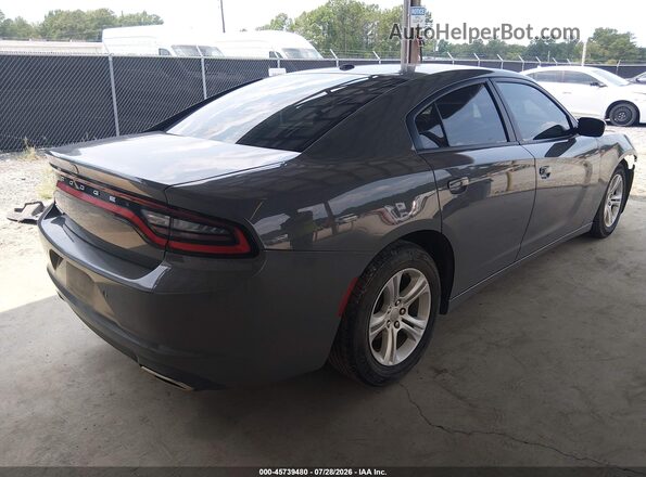 2C3CDXBG1KH736484 2019 DODGE CHARGER Gray Հետևի աջ