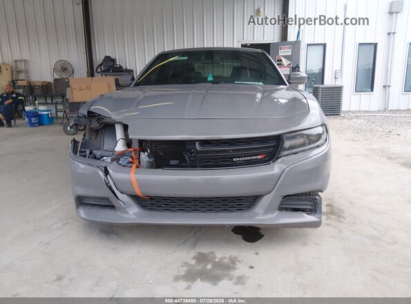 2C3CDXBG1KH736484 2019 DODGE CHARGER Gray Սալոնի 360 աստիճան տեսք
